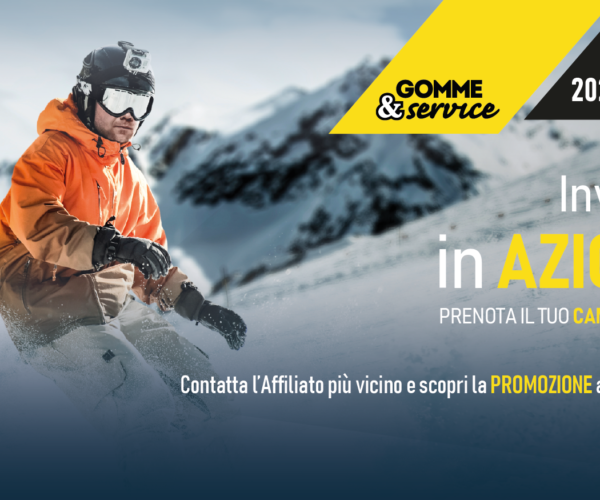 Cambio gomme invernale: approfitta della Promozione G&S