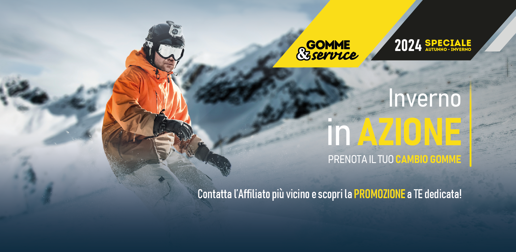 Cambio gomme invernale: approfitta della Promozione G&S